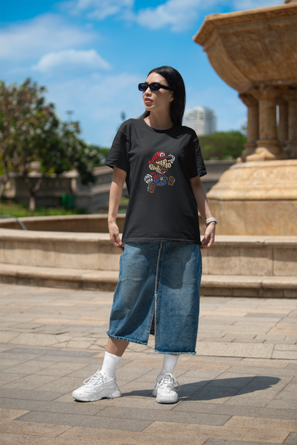 Unisex Urban Classic Cotton Oversized Tee